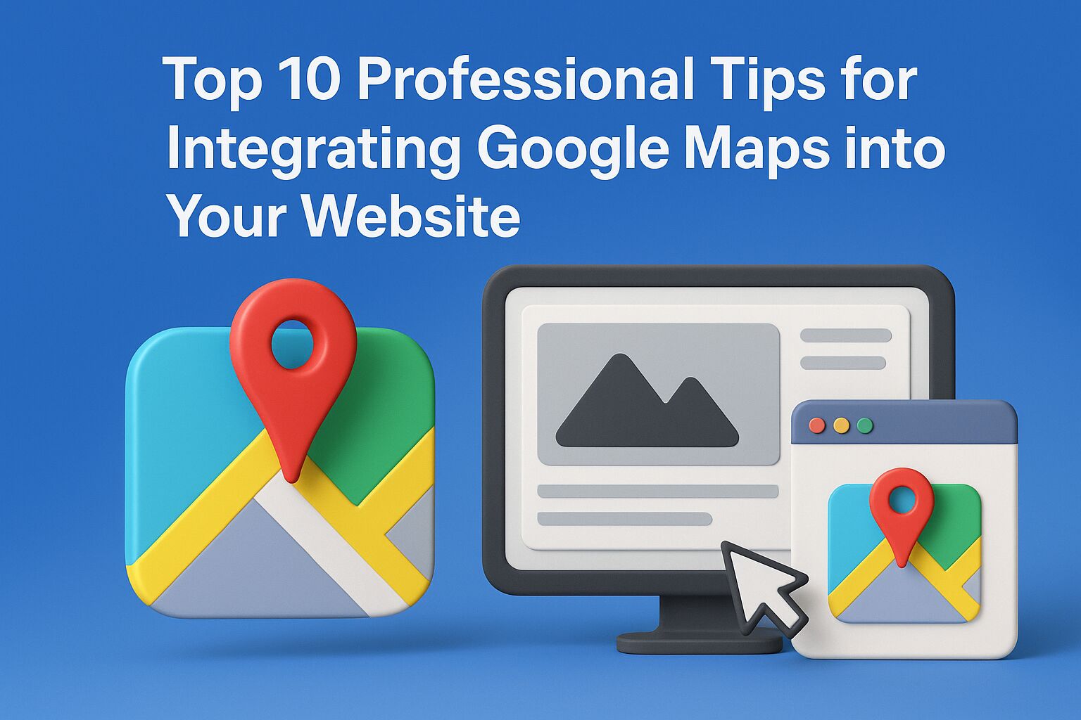 Top 10 Professional Tips for Integrating Google Maps into Your Website